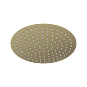 Deszczownica natryskowa prysznicowa okrągła brush gold SLIM do kabin 25 cm Granitan – archiwalne 8
