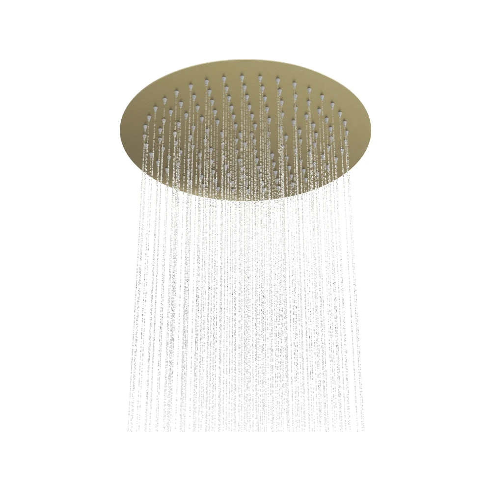 Deszczownica natryskowa prysznicowa okrągła brush gold SLIM do kabin 30 cm Granitan – archiwalne 8