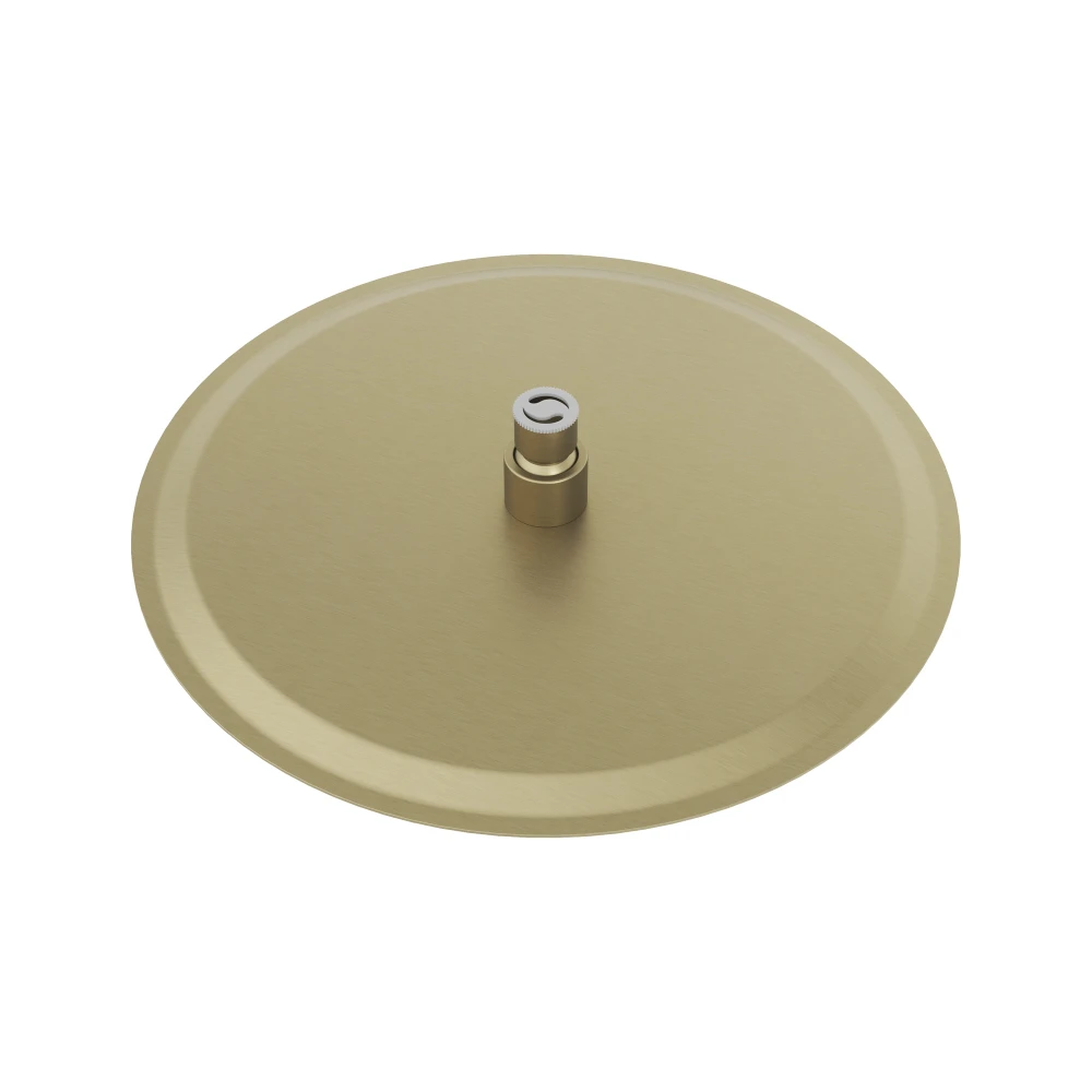 Deszczownica natryskowa prysznicowa okrągła brush gold SLIM do kabin 30 cm Granitan – archiwalne 9