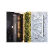 GRZEJNIK ŁAZIENKOWY BIAŁY DRABINKOWY 60x110 cm KALORYFER MONTAŻ 180 BRENO Granitan – archiwalne 5