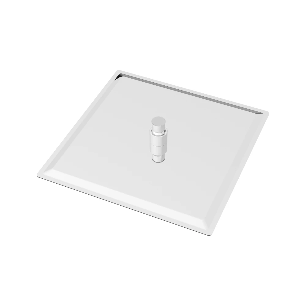 Deszczownica natryskowa prysznicowa kwadratowa chrom SLIM do kabin 30 cm Granitan – archiwalne 9
