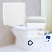 Spłuczka dolnopłuk WC biały do toalety Start Stop Stojąca do sedesu Granitan – archiwalne 24