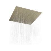 Deszczownica natryskowa prysznicowa kwadratowa brush gold SLIM do kabin 30 cm Granitan – archiwalne 10