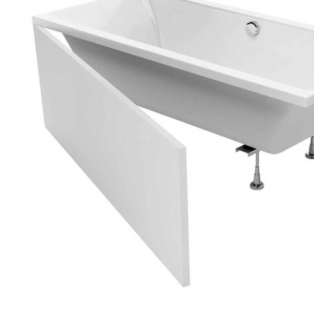 Obudowa prostokątna łazienkowa do wanny uniwersalna 180cm biała Granitan – archiwalne 7