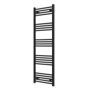 Rysunek techniczny: GRZEJNIK ŁAZIENKOWY CZARNY DRABINKOWY 50x150 cm KALORYFER MONTAŻ 180 BRENO Granitan