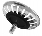 Sitko do zlewozmywaka korek okrągły do zlewu w kuchni stal 83mm Granitan – archiwalne 7