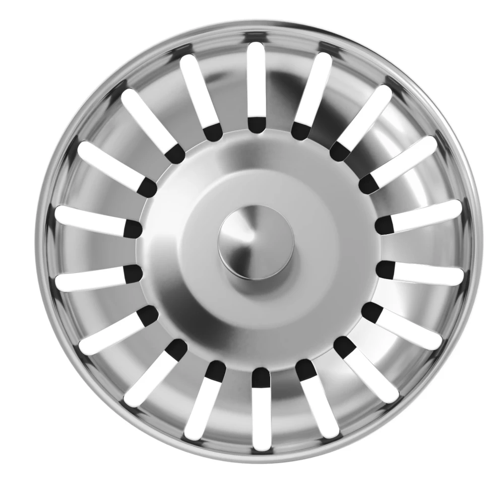Sitko do zlewozmywaka korek okrągły do zlewu w kuchni stal 83mm Granitan – archiwalne 8