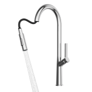 Bateria kuchenna do zlewu wysoka Ellis chrom Granitan – archiwalne 12
