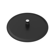 Deszczownica natryskowa prysznicowa okrągła czarna SLIM do kabin 30 cm Granitan – zdjęcie 8