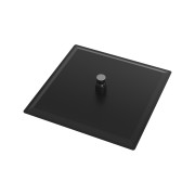Deszczownica natryskowa prysznicowa kwadratowa czarna SLIM do kabin 30 cm Granitan – zdjęcie 6