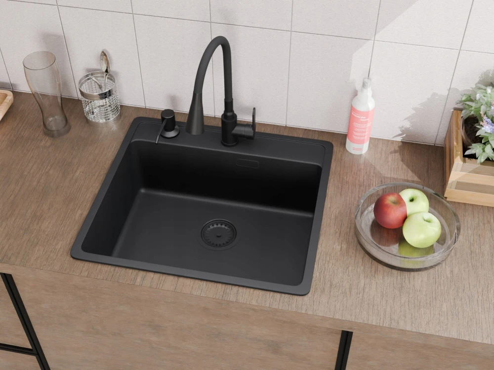 Zlewozmywak jednokomorowy Franke MRG 610-52 Zestaw bateria, syfon, ociekarka Granitan – archiwalne 9
