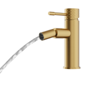 Bateria bidetowa stojąca jednouchwytowa kran bidet ruchomy GLAMI złoty Granitan – zdjęcie 5