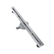 ODPŁYW LINIOWY POD PŁYTKĘ 90 cm STAL SYFON PRYSZNIC BRODZIK LUNO INOX Granitan