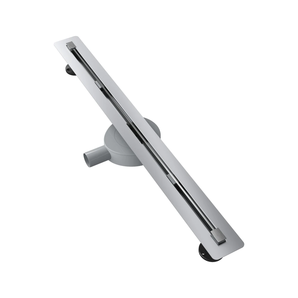 ODPŁYW LINIOWY POD PŁYTKĘ 80 cm STAL SYFON PRYSZNIC BRODZIK LUNO INOX Granitan