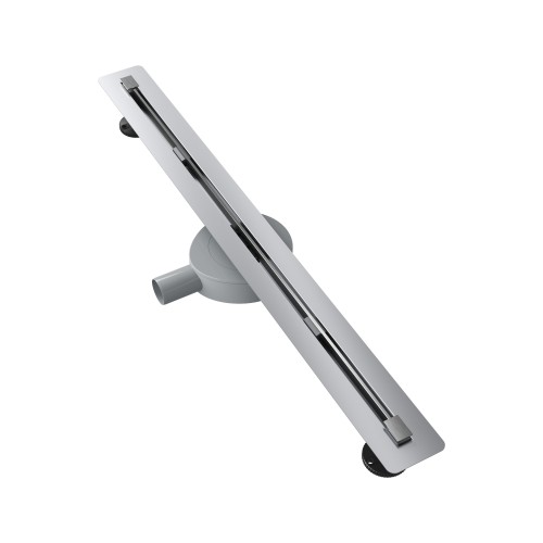 ODPŁYW LINIOWY POD PŁYTKĘ 80 cm STAL SYFON PRYSZNIC BRODZIK LUNO INOX Granitan