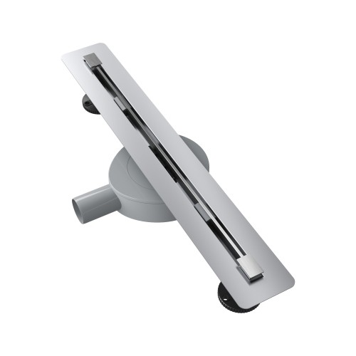 ODPŁYW LINIOWY POD PŁYTKĘ 50 cm STAL SYFON PRYSZNIC BRODZIK LUNO INOX Granitan