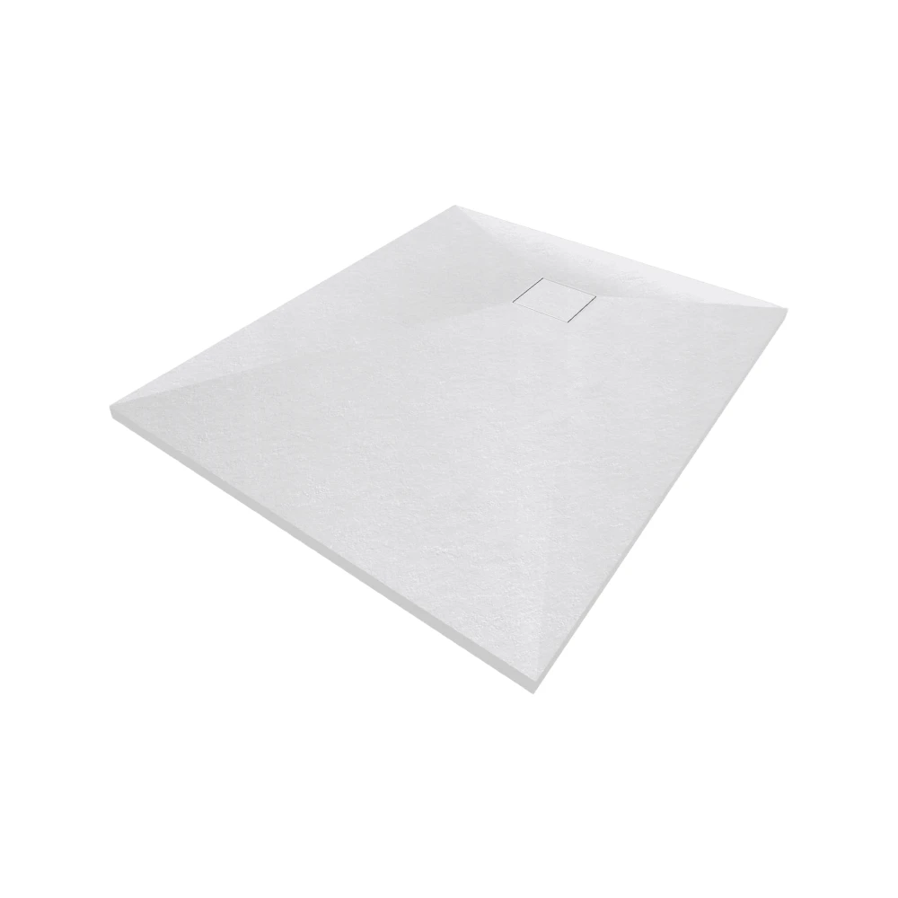 BRODZIK PRYSZNICOWY PROSTOKĄTNY 100x80 CM BIAŁY SMC KOMPOZYT TEJA Granitan