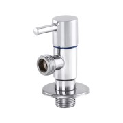 ZAWÓR KĄTOWY DO BATERII KUCHENNEJ ŁAZIENKOWEJ MOSIĘŻNY KRAN 1/2" x 1/2" Granitan