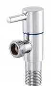 ZAWÓR KĄTOWY DO BATERII KUCHENNEJ ŁAZIENKOWEJ MOSIĘŻNY KRAN 1/2" x 1/2" Granitan – ujęcie z bliska / detal