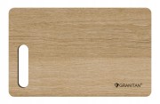 Deska do krojenia GRANITAN naturalne drewno – aranżacja / widok z boku