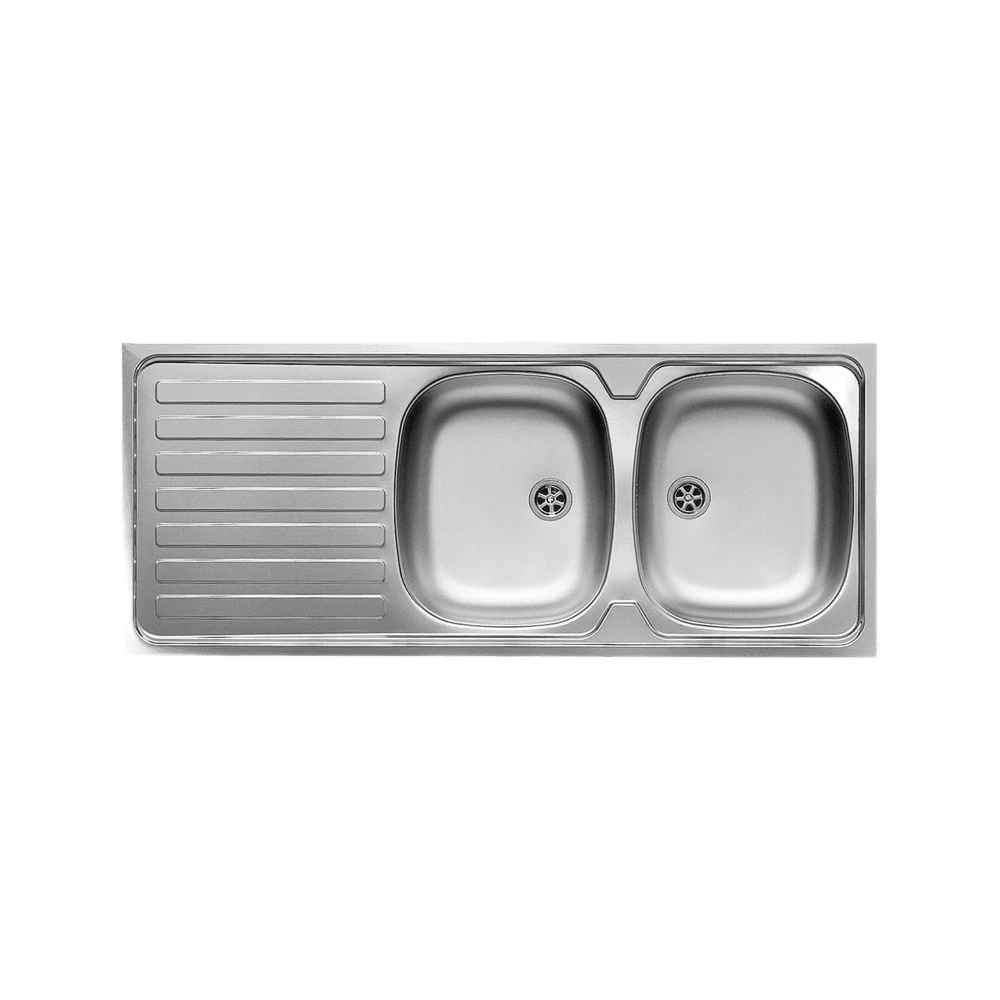 Zlew stalowy Pyramis INTL (120x50) Granitan