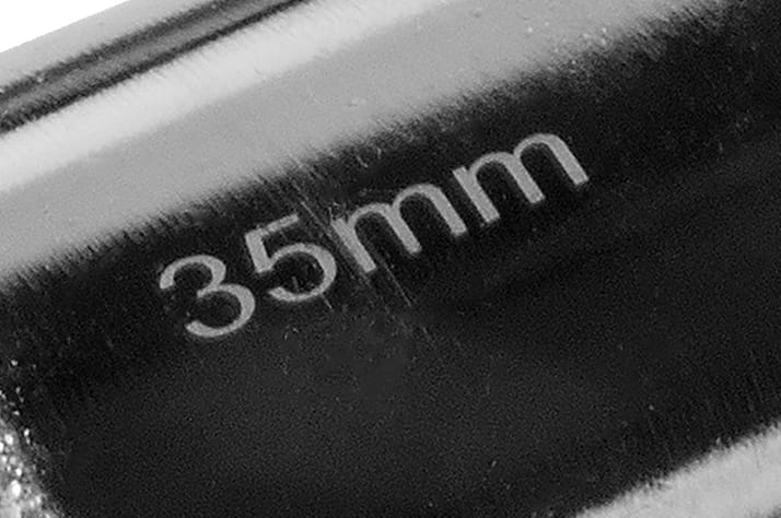 Otwornica do zlewozmywaków granitowych 35 mm wykrojnik diamentowy Granitan – ujęcie z bliska / detal