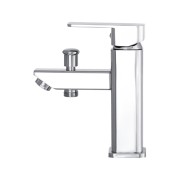 Bateria umywalkowa z prysznicem kran caro chrom Granitan