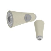 Słuchawka do baterii z wyciąganą wylewką BEŻOWA SNAKE Granitan – zdjęcie 5