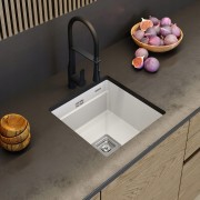 Zlew granitowy podwieszany EPIR 44 cm Granitan – zdjęcie 7