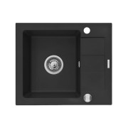 Pyramis zlew granitowy Sparta MINI 56x44 Granitan – ujęcie z bliska / detal
