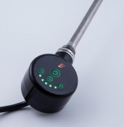 GRZAŁKA ELEKTRYCZNA DO GRZEJNIKA KALORYFER 300W Granitan – aranżacja / widok z boku