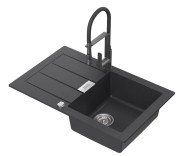 Zlewozmywak FRANKE Sirius SID 611-78 +bateria VEGAS Granitan – zdjęcie 5