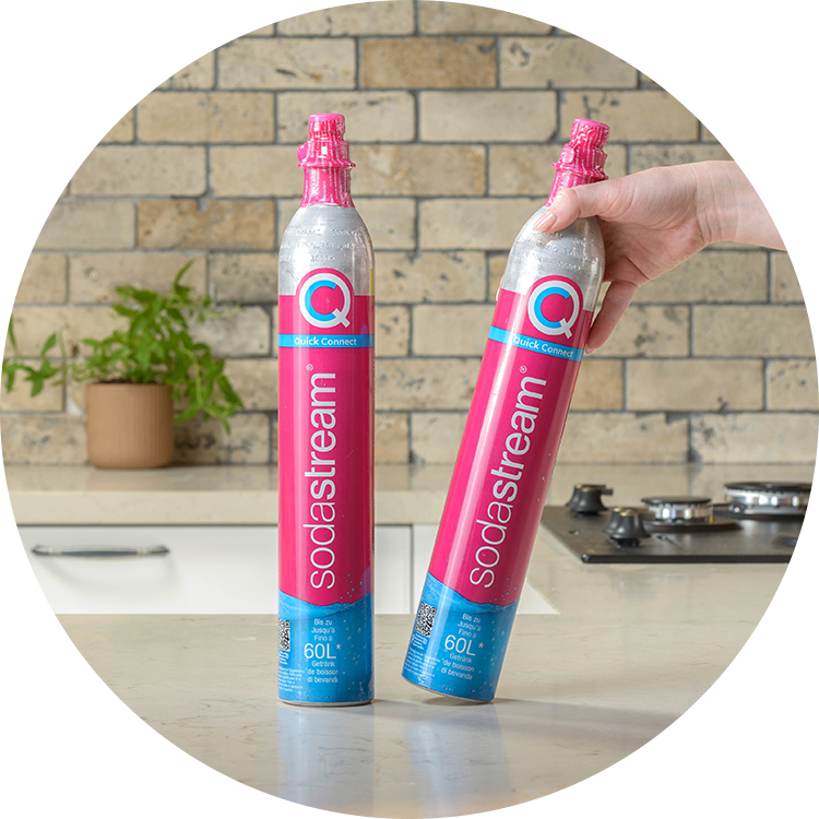 Sodastream cylinder różowy Granitan – zdjęcie 5
