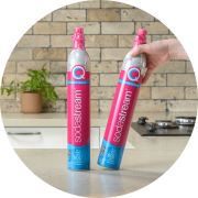 Sodastream cylinder różowy Granitan – zdjęcie 5
