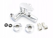 Cobi bateria wannowa kran do łazienki chrom Granitan – aranżacja / widok z boku
