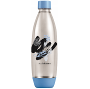 SodaStream butelka Fuse x2 1L czerwona niebieska Granitan – ujęcie z bliska / detal