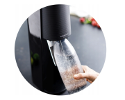 SodaStream butelka Fuse x2 1L czerwona niebieska Granitan – aranżacja / widok z boku