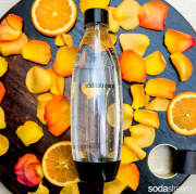 SodaStream butelka Fuse x2 1L czerwona niebieska Granitan – zdjęcie 5