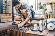 SodaStream butelka Fuse x2 1L czerwona niebieska Granitan – zdjęcie 6
