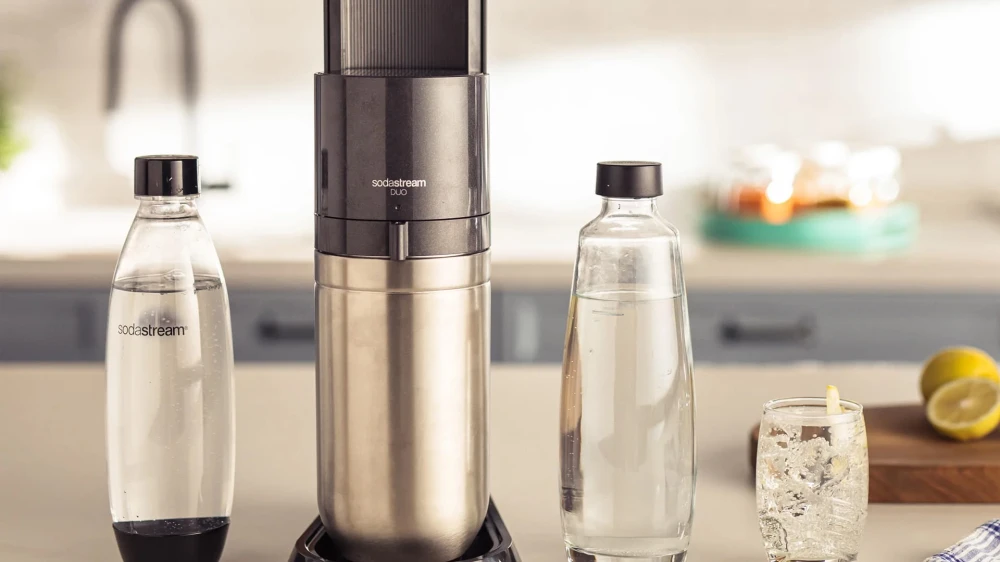 Saturator do wody gazowanej SodaStream Duo - Czarny + 2 butelki Granitan – zdjęcie 7