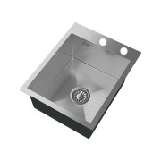 ZLEWOZMYWAK STALOWY INOX ZLEW SYFON BARI40 Granitan – elementy zestawu i akcesoria