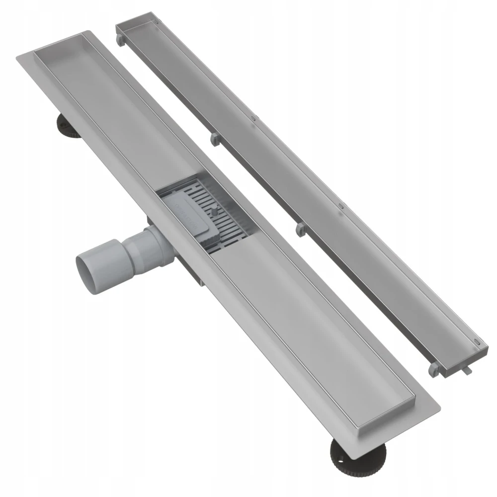 ODPŁYW LINIOWY POD PŁYTKĘ 70 cm STAL 2w1 SYFON PRYSZNIC BRODZIK ENTERO Granitan – zdjęcie 5