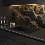 Pyramis Zlew Granitowy MIDO (62x50) 1B1D Black Edition + Bateria FLEXOS Granitan – elementy zestawu i akcesoria