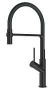 Pyramis Zlew Granitowy MIDO (62x50) 1B1D Black Edition + Bateria FLEXOS Granitan – zdjęcie 7