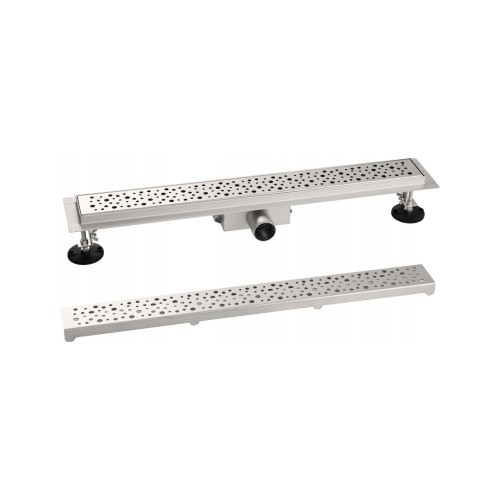 Odpływ liniowy prysznicowy pod płytkę 80 cm Granitan