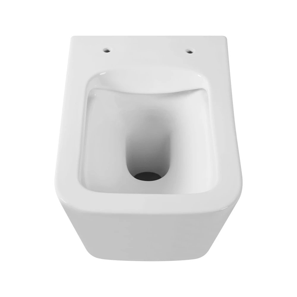 Miska WC wisząca rimless bezkołnierzowa z deską wolnoopadającą DAX deska Granitan