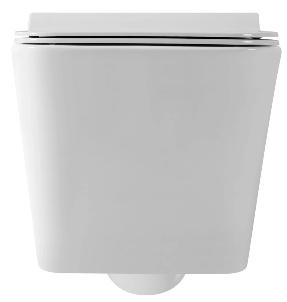 Miska WC wisząca rimless bezkołnierzowa z deską wolnoopadającą DAX deska Granitan – zdjęcie 5