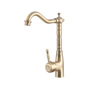 Retro 3 brushed gold bateria kuchenna Granitan – zdjęcie 6