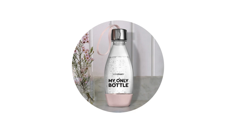 Butelka SodaStream różowa z kolekcji My Only Bottle - 0,5 litrowa Granitan – zdjęcie 12