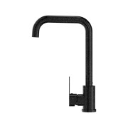 STEEL granit bateria kuchenna czarna nakrapiana Granitan